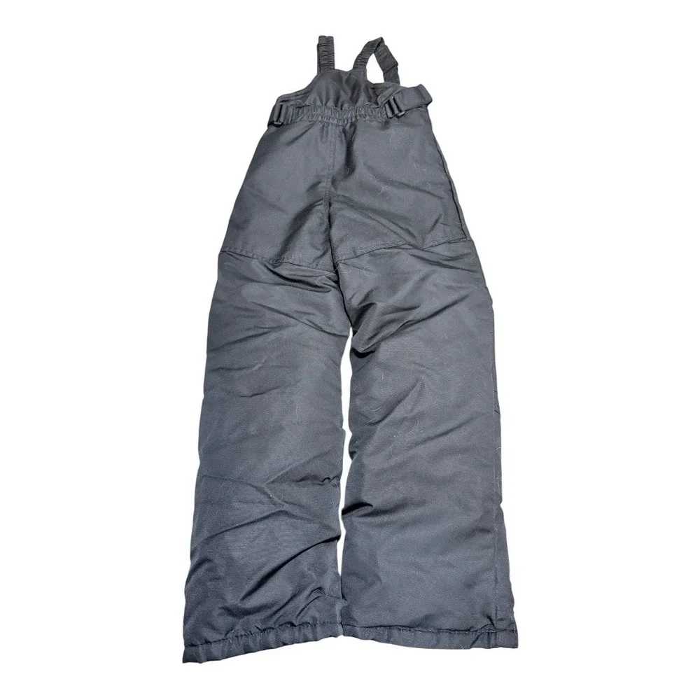 Cat & Jack Snow Bibs Kids Size Small S Black Insulated Overalls Ski Pants Winter